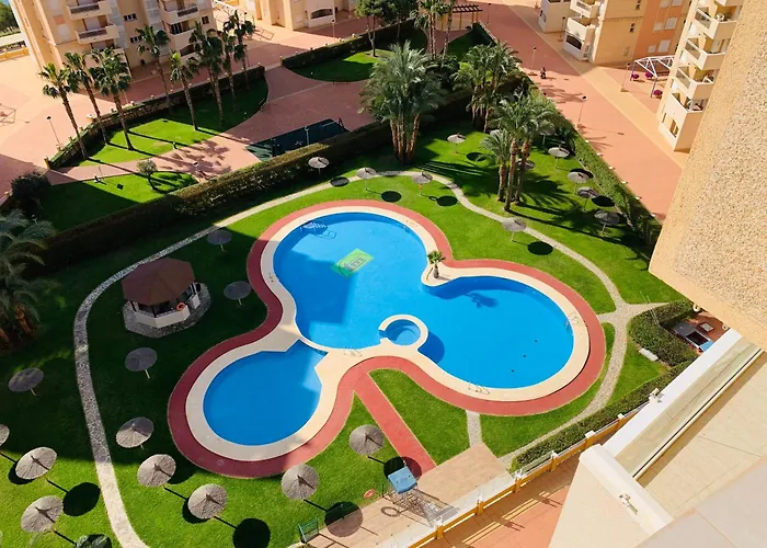 Lmha 05 Puerto Mar, 2 Bedroom, 1 Bathroom With Sea View In Apartment La Manga del Mar Menor