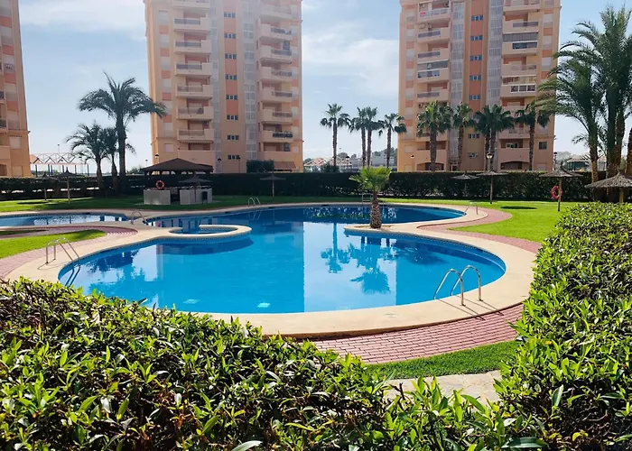 Apartment Lmha 05 Puerto Mar, 2 Bedroom, 1 Bathroom With Sea View In La Manga del Mar Menor
